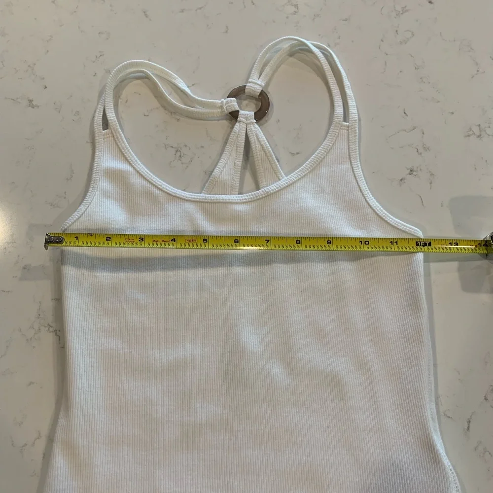 NWOT A&F Ribbed Tank Bodysuit, Size M - Picture 7 of 8